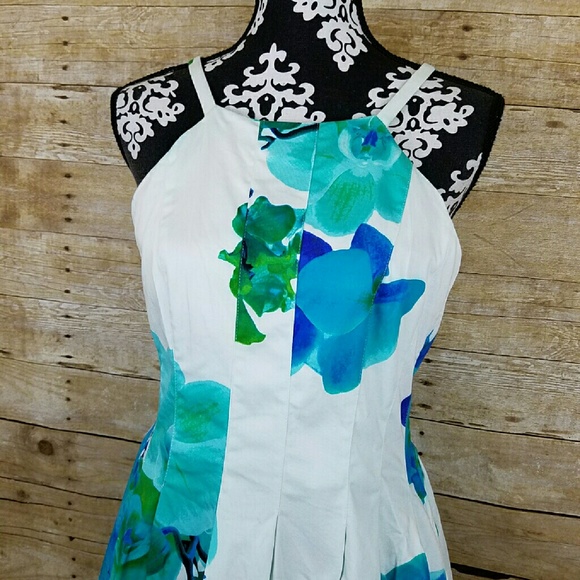 Calvin Klein Fit and Flare Dress - Picture 3 of 4